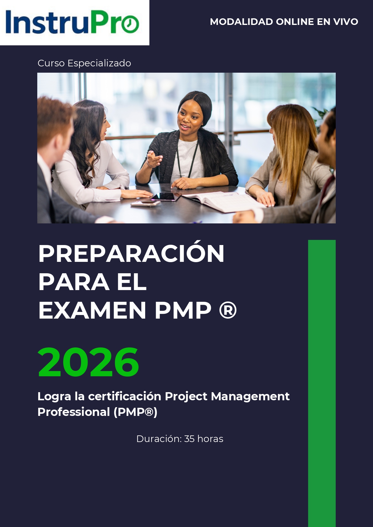 Curso de Preparación PMP 2026 - InstruPro